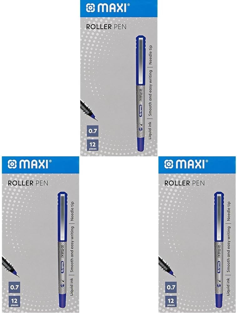 ROLLER PEN 0.7MM NEEDLE TIP BOX OF 12PC VIOLET