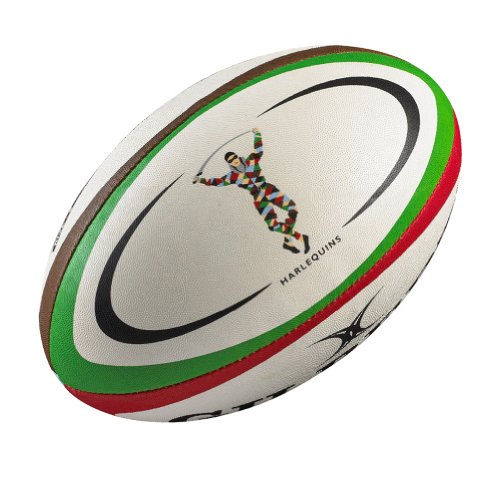 Gilbert Harlequins Midi Rugby Ball #TOP2