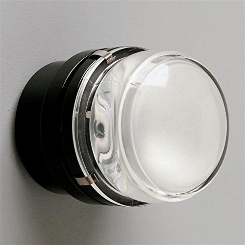 Oluce Fresnel 1148 applique noir Joe Colombo