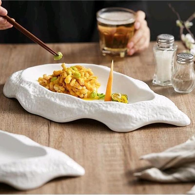 Ceramiczny talerz na makaron, domowy talerz obiadowy w stylu zachodnim, zastawa stołowa, dekoracja kuchenna, talerz na zimne dania, talerze obiadowe (26,5 cm)