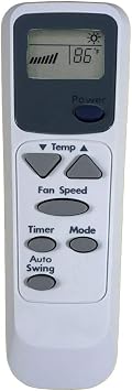 Replacement Friedrich Air Conditioner Remote Control AKB73616106 AKB73015601 AKB73015701 AKB73616103 AKB73616104 6711A20103J 6711A20103P 6711A20103Q Work for EP08G11 EP12G33 EP18G33