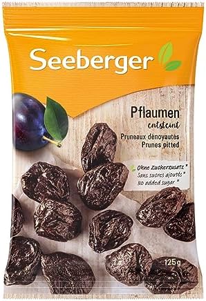 Seeberger Pflaumen entsteint, extra große Dörrpflaumen (13 x 125 g)
