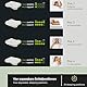 BLACKROLL® Recovery Pillow Set Jersey Anthrazit, ergonomisches HWS Nackenkissen aus Memory-Foam inkl. Zusätzlichem Bezug- Made in Germany