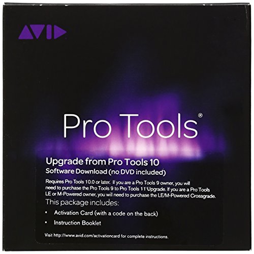 Avid Pro Tools 10 to 11 Upgrade Activation Card