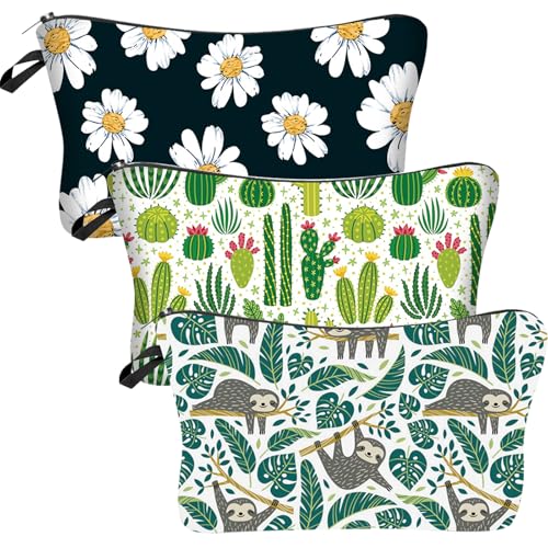 JSTHHTT 3pcs Neceser Maquillaje Mujer, Neceser Mujer, Maquillaje para Mujer, Neceser Portátil, Neceser Maquillaje Organizador, Multifunctional Organizador para Viaje