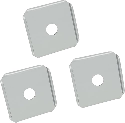 Adaptadores de hoja de mantillo dual X-Blade 2023 compatibles con la mayoría de las cuchillas de cortacéspedes comerciales estándar Ferris Etc con