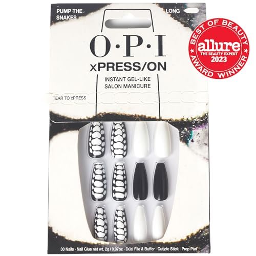 Miniatura 2 de OPI xPressON - Uñas a presión, hasta 14 días de manicura de salón tipo gel, veganas, embalaje sostenible, con pegamento para uñas, arte de uñas