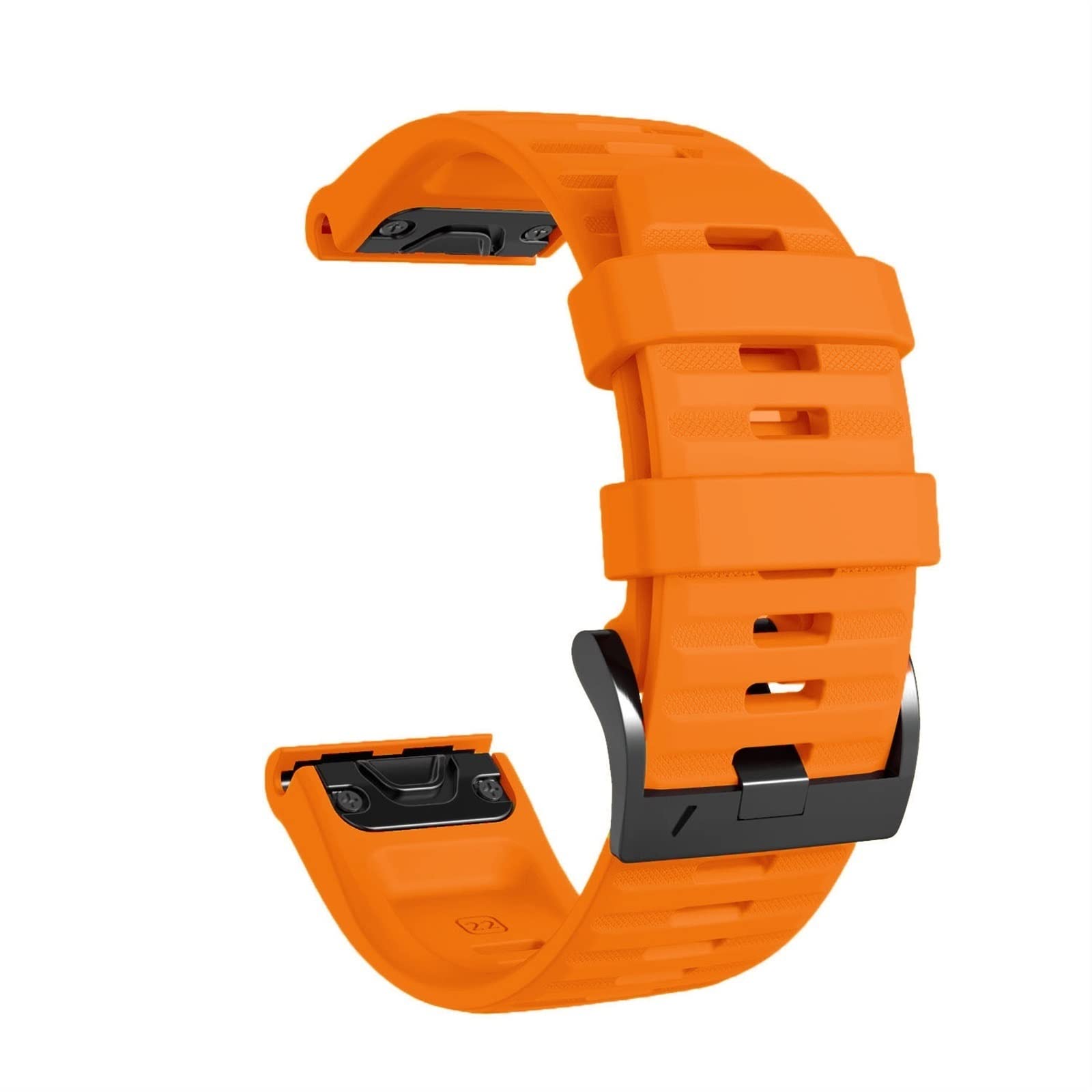 CZKE For Garmin Fenix 6S 5S Watchband 20mm Bracelet For Fenix 6s Pro 5s Plus Rose gold buckle Silicone Quick Replacement Wrist Straps (Color : I, Size : 26mm)