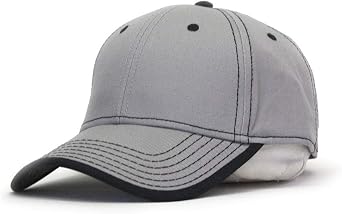 The Vintage Year Contrast Color Stitching Binding Trim Cotton Adjustable Baseball Cap