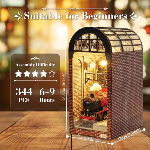 CRAFTHUB Harry Potter Hogwarts Express Book Nook Kit thumbnail 2