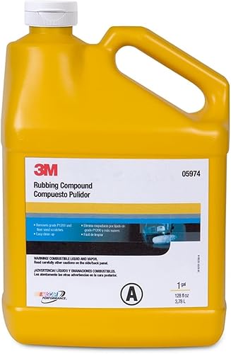 3M 05974 Rubbing Compound - 1 Gallon