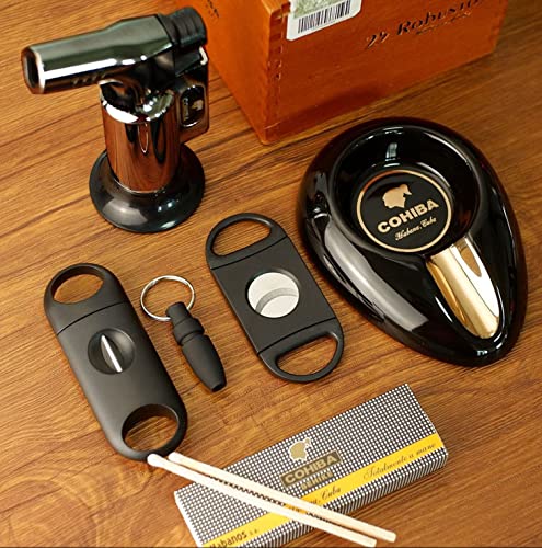 Cigar Cutter Double Blade Guillotine Portable Double Stainless Steel Blade Cigar Clippers Tool 10 Pack - Image 4