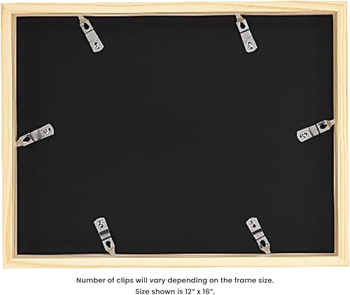 Miniatura 4 de Ambiance Gallery Marco de fotos de madera de 1.5 pulgadas de profundidad, marcos de calidad profesional para lienzo elástico, artistas,