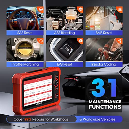 Launch X431 Crp919X Obd2 Scanner: 2023 Bi-Directional Scan Tool With 2-Year Updates, Added Tpms &Bst360, Ecu Coding, Can Fd/Doip, All System Diagnostic Scanner With 31 Services, Upgrade Of Crp909X #TOP4