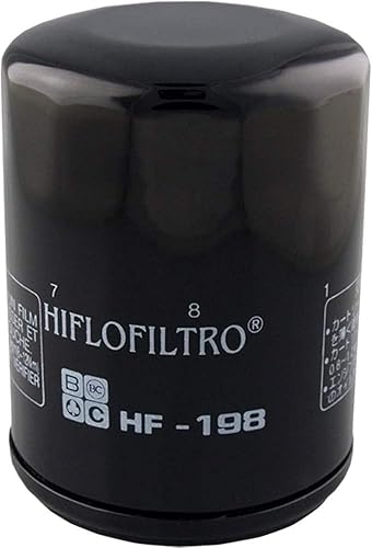 Filtro de aceite HIFLO HF198 compatible con 2007 Victory Kingpin 8-Ball