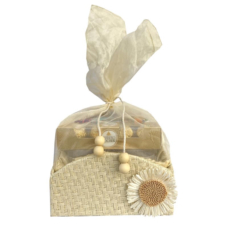 Image of NUTRI MIRACLE Rakhi Gifting Assortment with Chocolates and Nutritious Delights | Appreciation Gift for Corporate Clients with Healthy Treats
