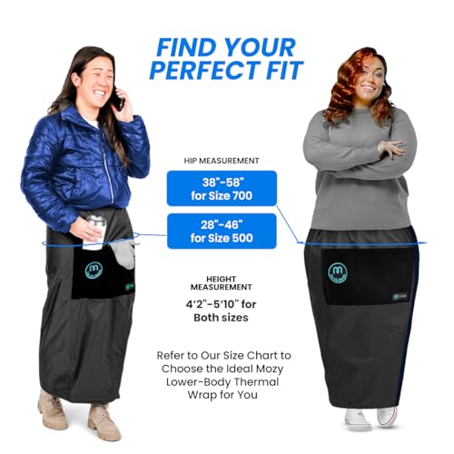 Mozy Wearable Waterproof Blanket Outdoor Black 500