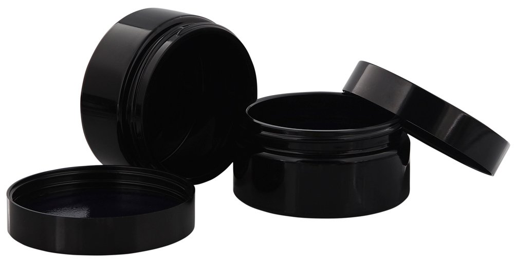 3x Mattglas-Tiegel 30 Ml Mit Schwarzem Deckel – Leere Creme-Dosen Für Kosmetik, DIY & Aufbewahrung