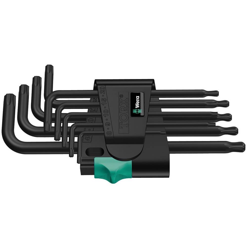 Wera 9 Piece BlackLaser Torx Key Set