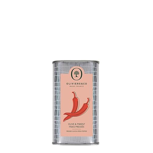 Oliviers & Co. - Aceite de oliva extra virgen prensado en frío, chiles frescos y limón  EVOO diario y cocina de Italia  Aceite de chile con sabor