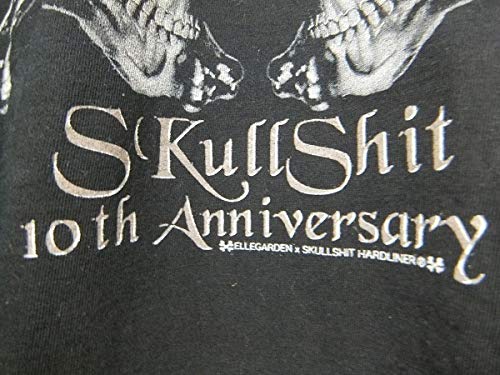 Amazon.co.jp: ELLEGARDEN×SkullShit 10th Anniversary Tシャツ M 黒+