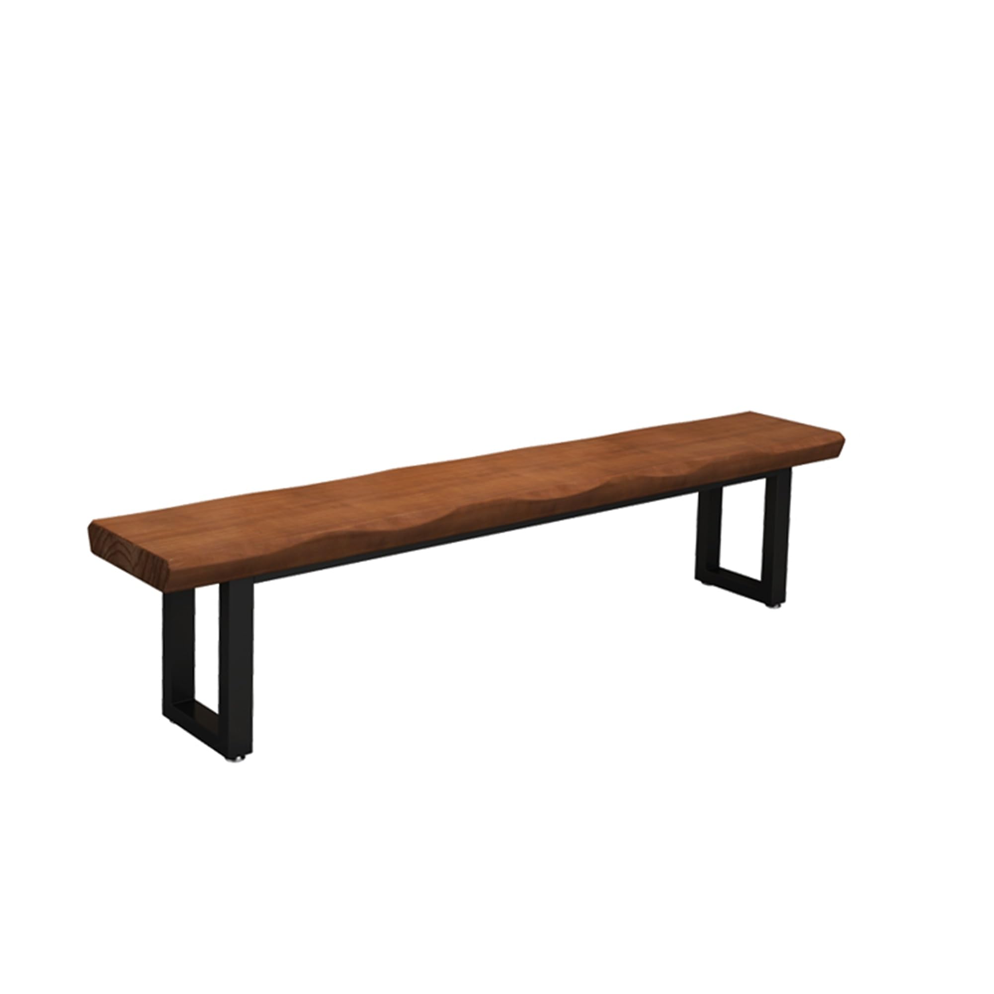 MSHGSKU Wooden Dining Bench - Rustic Entryway Seat for Bedroom, Living Room, Kitchen & Hallway