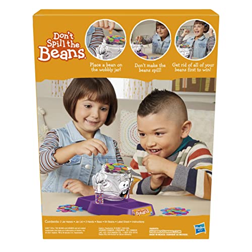 Don't Spill The Beans, Easy And Fun Balancing Game For Kids Ages 3 And Up, Preschool Games For 2 Players, Board Games #TOP4