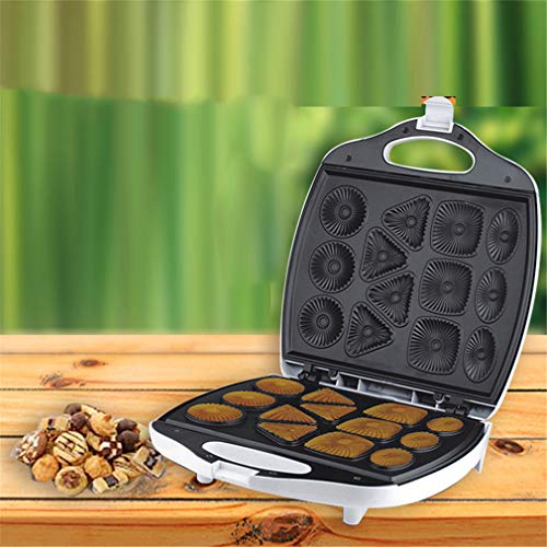 LY-JFSZ Máquinas para Hacer Magdalenas Y Cupcakes Gofreras, Máquina De Pastel, Placas Antiadherentes Placa De Parrilla Eléctrica Sartén Eléctrica Máquina De Desayuno Fabricante De Magdalenas