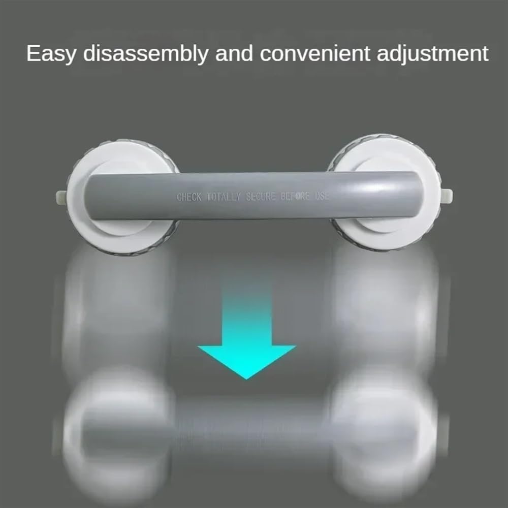 Asidero de seguridad for ducha, soporte antideslizante, for inodoro, baño, barra de apoyo segura, ventosa for vacío, pasamanos Asidero Baño(Mix-3PCS)