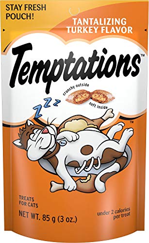 Temptations Cat Treats Mix-Ups Snack Treats Variety Bundle 4 Pack (Catnip,Turkey,Backyard Cookout & Surfer Treat Flavors) #TOP4