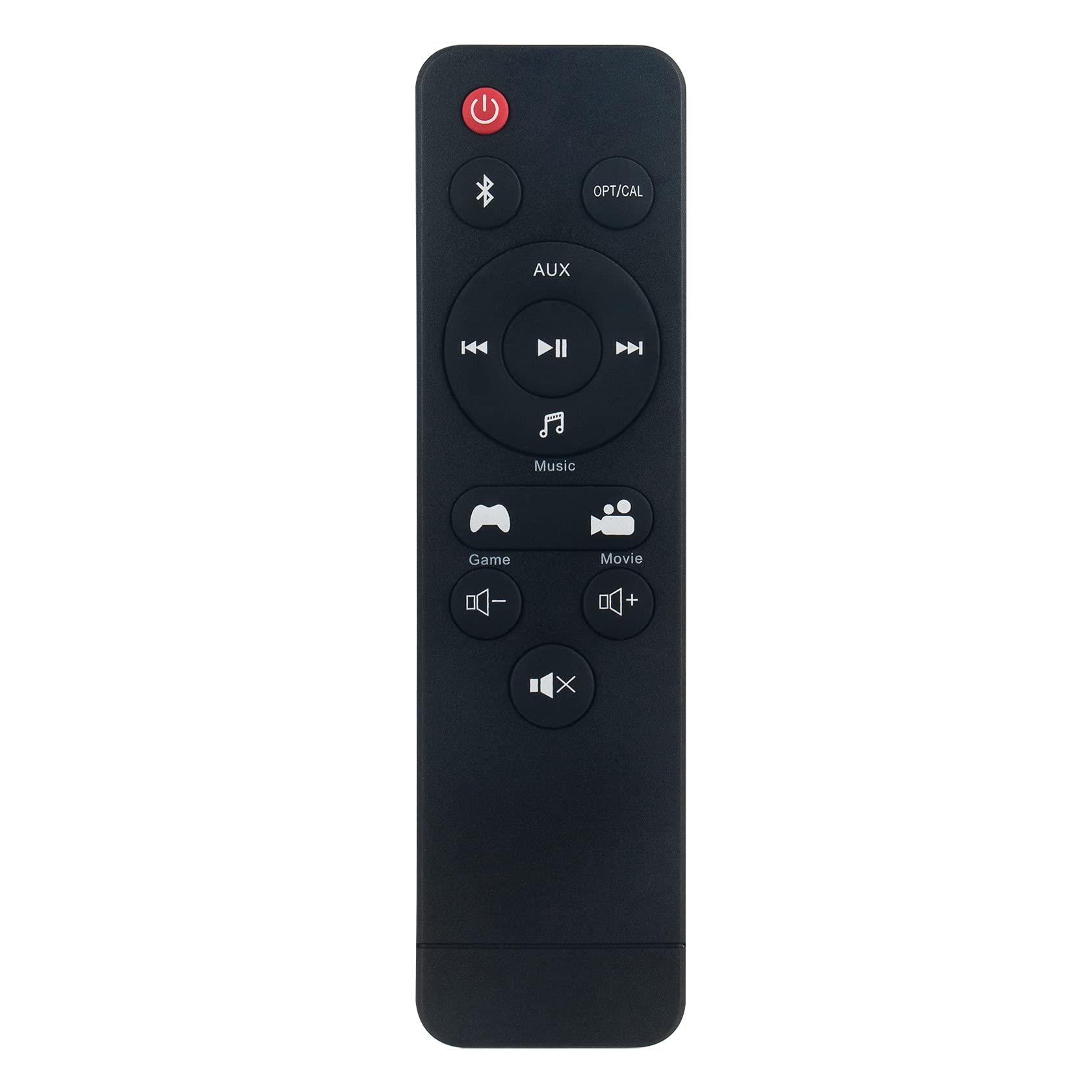 TT-SK023 Replace Remote Control Compatible with Onn Sound bar Speaker System 16020442852 ONA18SB001 100020788 100024204 100024201 100019624 100008045 100002635