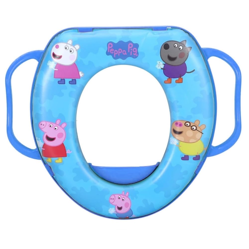 Siège de toilette Peppa Pig enfants : fini la peur de tomber dans le grand WC