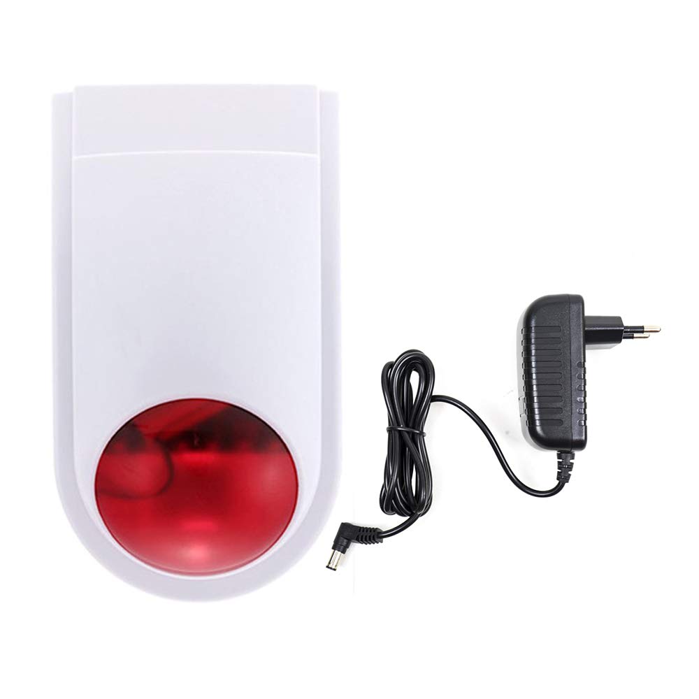 Sirena da esterno wireless PNI SafeHouse HS007 con batteria per sistemi di allarme wireless