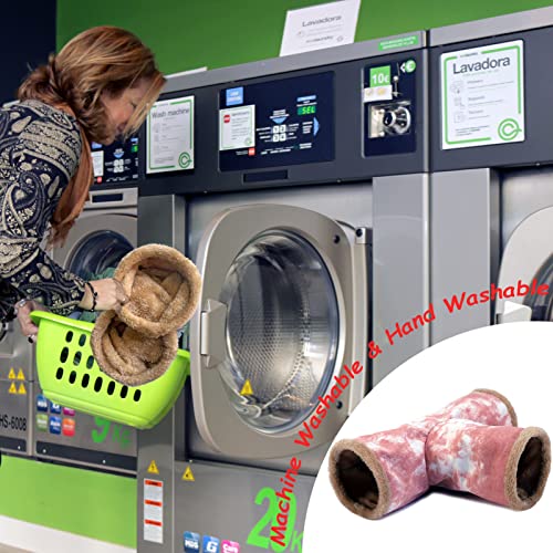 Leerking Guinea Pig Tunnel 3 Way, Small Animal Hideout Toy Washable Canvas Fleece Tube Play Tunnel For Rats Ferret Bunny Gerbil Sugar Glider Chinchilla, Pink #TOP4