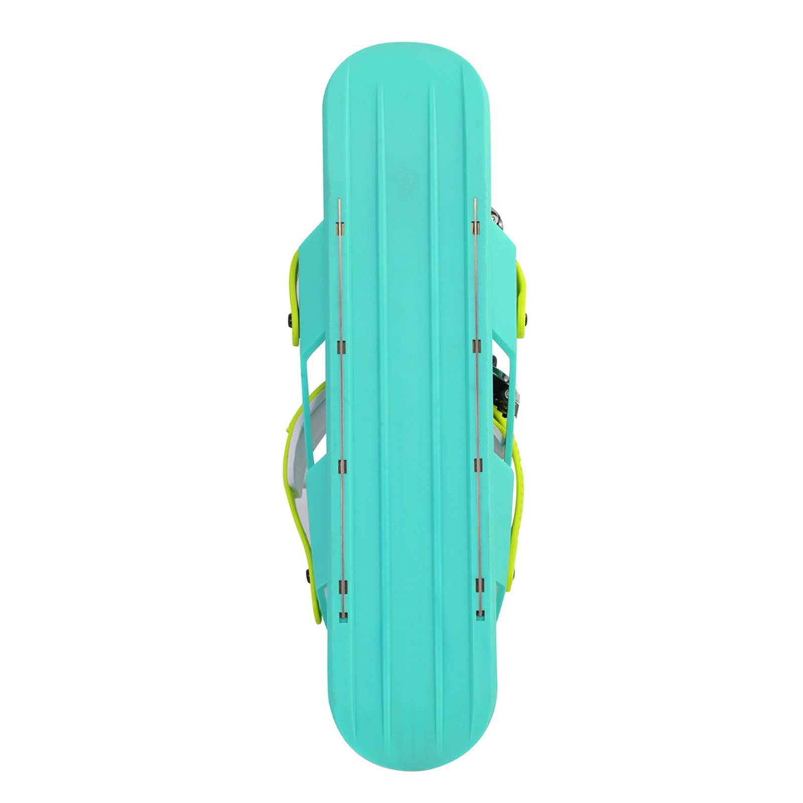 Mini Patines de ski Tablero de Zapatillas de esquí Mini Skis Mini Patines Cortos para Nieve Snowboard Portátiles Zapatos Durables para Invierno Al Aire Libre,Cyan