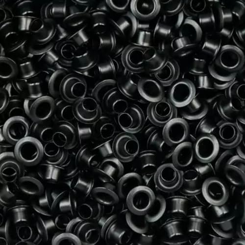 Ilhós de Metal Preto N°51 Marpax 100 unidades