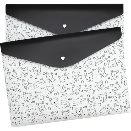 Pasta Envelope, Polibras, A4, Dogs e Cats, Sortido