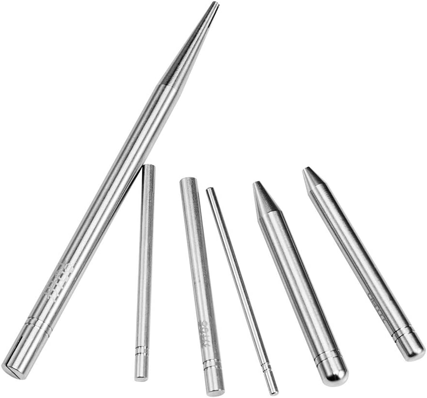 6 Pieces Metal Model Kits Tool Sets, Edges Tabs Cylinder Cone Shape Bending Assist Tools for DIY 3D Metal Puzzles Assemble Model Kits for Adults Teens