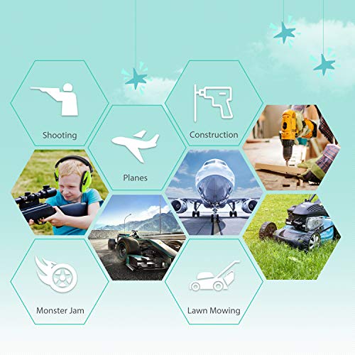 Ear Muffs For Noise Reduction: Dr.meter 27Nrr Noise Cancelling Headphones For Kids With Adjustable Head Band, Em100 Hearing Protection Earmuffs For Football Game, Concerts, Air Shows, Fireworks #TOP6
