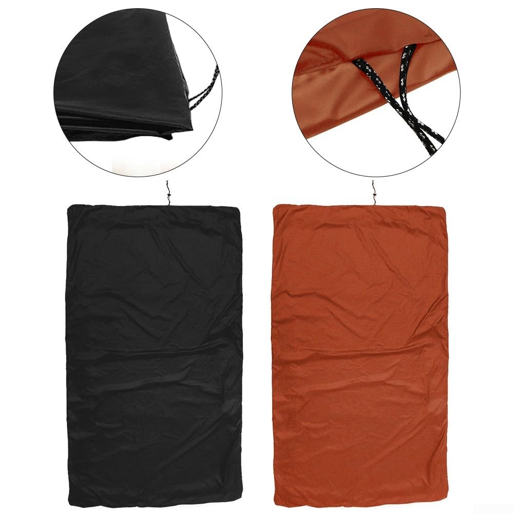 Housse de protection imperméable pour table de billard, résistante au soleil, à la pluie, à la poussière - Couleur café et noir (M café)