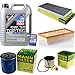 Produktbild Filter Set Inspektionspaket 5 Liter Liqui Moly Motoröl Top Tec 4600 5W-30 MANN-FILTER Innenraumfilter Kraftstofffilter Luftfilter Ölfilter