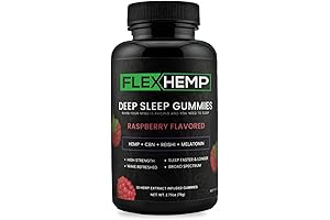 Flex Hemp Relaxing Gummies: Melatonin-Infused Relaxation