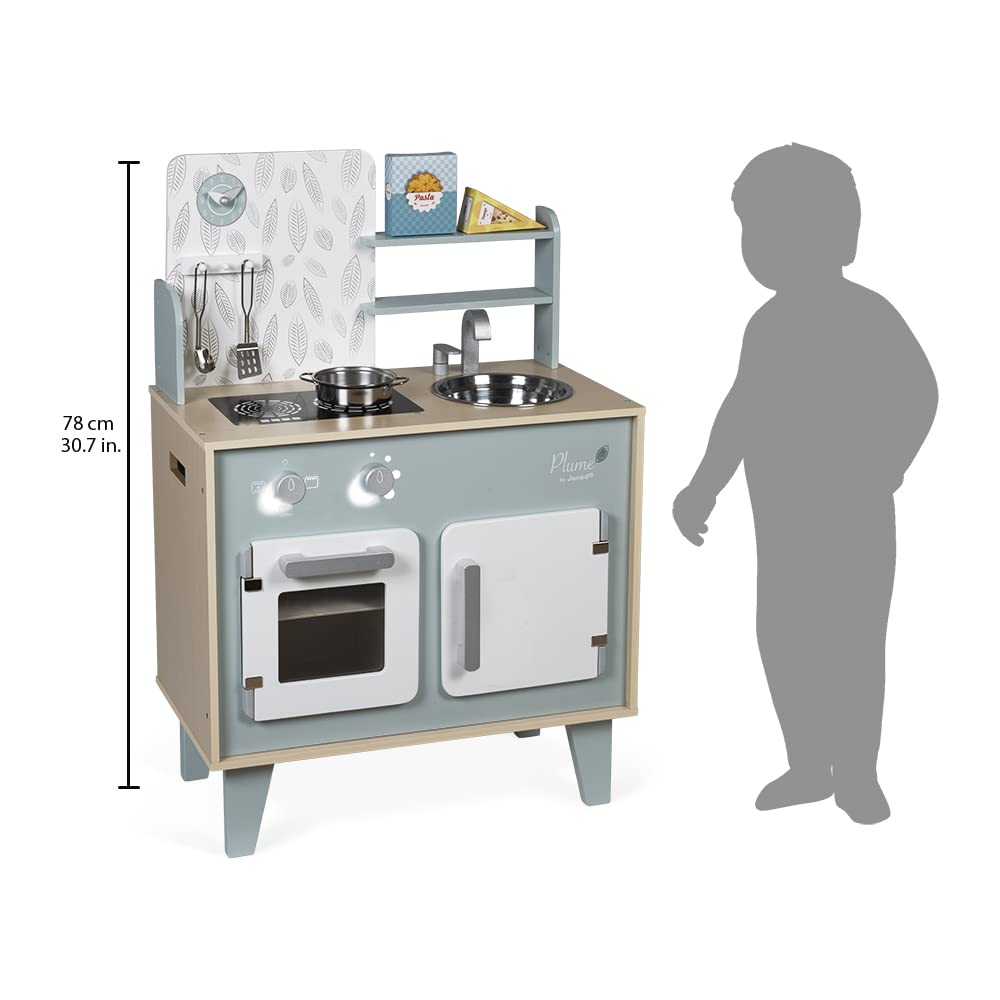 Janod - Cuisine Enfant Bleu (bois)