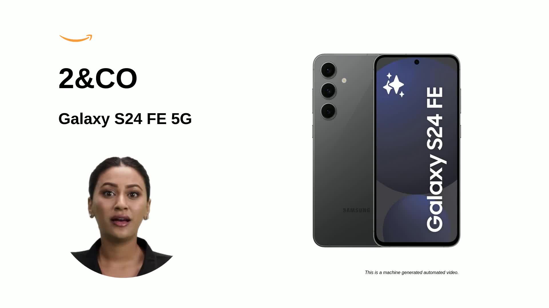 Samsung Galaxy S24 FE 5G (Graphite, 8GB RAM, 256GB Storage