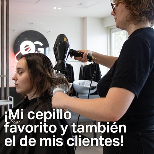 Miniatura 8 de Olivia Garden Expert Blowout Speed Blanco Gris - 55 - Cepillo Redondo De Cerámica Con Cuerpo Extra Largo Para Secados Un 25 Más Rápidos