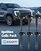 ECCPP UF413 6 ignition coils with 6 iridium Spark Plugs for Honda for Acura for Saturn Civic Pilot Ridgeline MDX EL Vue 1.7L 3.5L UF400 UF512 UF307