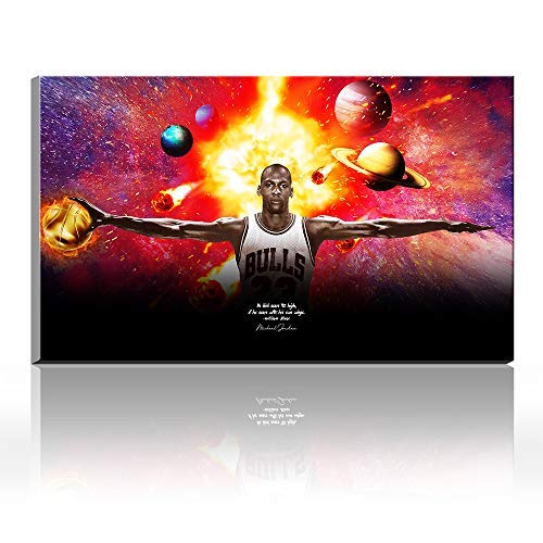 Wall Art Pictures Home Decor Michael Jordan Wings Firing Sports Basketball Poster Prints Canvas Pain