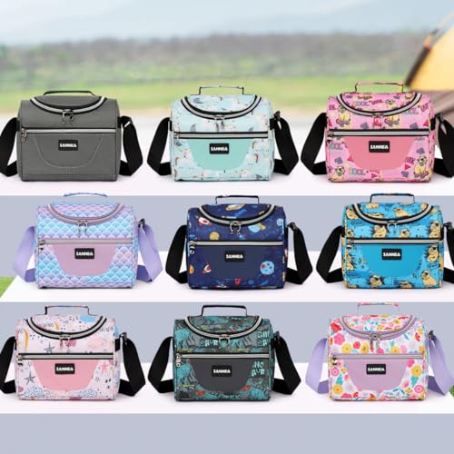 SAMERIO Insulated Cooler Lunch Bag 1.85gal/7L Jurassic Dinosaurs Theme Reusable Lunch Box Tote for work Picnic Camping Gym Travel by SAMERIO - Image 6