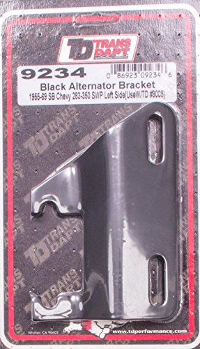 Trans-Dapt 9234 Black Left-Side Alternator/Generator Bracket