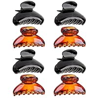 💎【Durable】: fabriqué en plastique de haute qualité, résistant aux chocs, très résistant, difficile à déformer, difficile à broyer. 💎【Facile à transporter】: ces petits clips sont très pratiques à utiliser, ils peuvent vous aider à tenir vos cheveux, n...